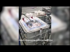 Degasser de alumínio giratório, máquina de desgaseificação líquida de alumínio giratória da barra da grafite