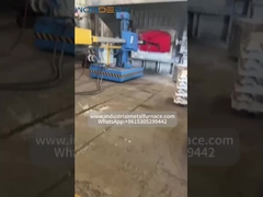 Máquina de desgaseamento e refinação em linha de alumínio