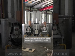 Verifique o nosso forno de fusão de metais de cadinho rotativo para fábricas de fundição a pressão.