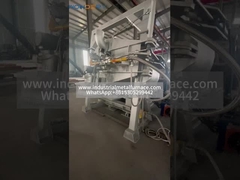 O gás liberou um forno de 2 toneladas de alumínio