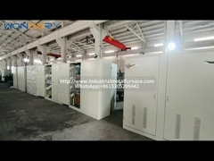 sistema elétrico para máquina de fundição contínua de cobre para cima