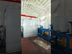 Máquina de fundição de barras de cobre para cima forno de fusão por indução