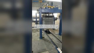 Máquina de fundição de lingotes de alumínio + Máquina de empilhamento de lingotes | Linha automática de fundição e empilhamento de 6-10 kg