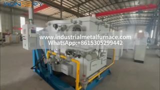 Forno de fusão de metais não ferrosos alimentado a gás com economia de energia - Baixa perda de fusão