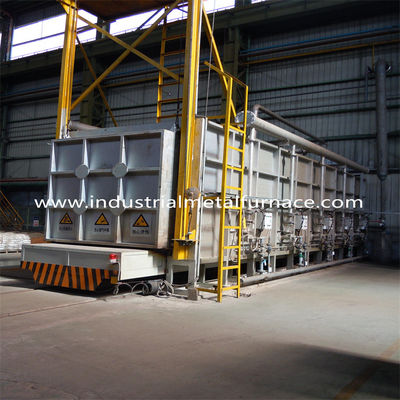 comprar Forno de carro com fundo a gás de grande escala 8X4X2m 30Ton com controle de 8 zonas e isolamento de 300mm online manufacture