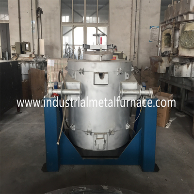 comprar 1250 graus que inclinam o tipo óleo - cadinho ateado fogo para a fornalha de derretimento de alumínio da liga de cobre online manufacture