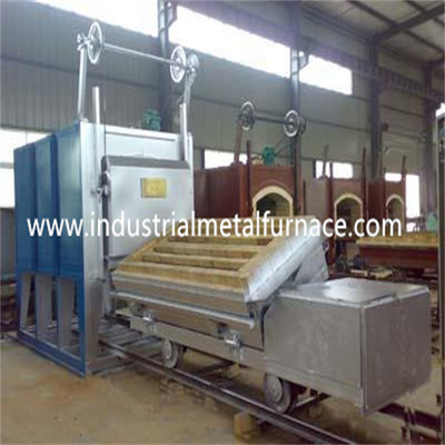 comprar Inclinando a lareira inferior rápida do vagão do tratamento térmico 180KW da fornalha do carro extinguindo do trole online manufacture