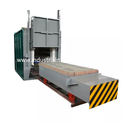 comprar vagão elétrico industrial das fornalhas do tratamento térmico de 5000×2500×1500mm com controle do PLC online manufacture