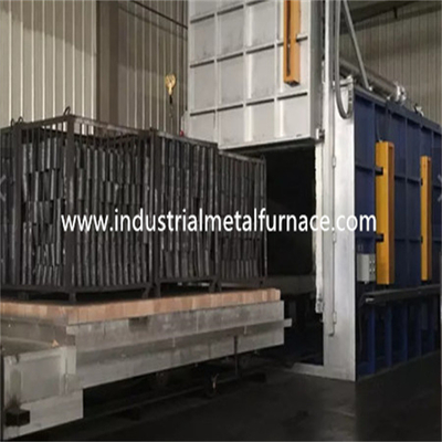 comprar Fornalha inferior do carro elétrico da fornalha do tratamento térmico 1400℃ para eixos e ferramentas 1500×800×800mm online manufacture