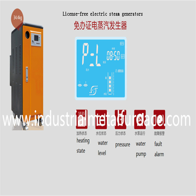 qualidade  24KW High Efficiency Electric Steam Boiler License Free Fábrica
