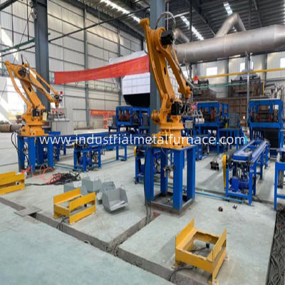 comprar Máquina de fundição de ingotas de alumínio para empilhamento industrial de 5,5 kg e 6 eixos online manufacture