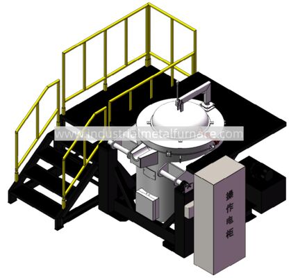 comprar Forno de fusão de telúrio de resistência elétrica WDL-DGQ-600 com sistema de inclinação hidráulica Fabricação em linha