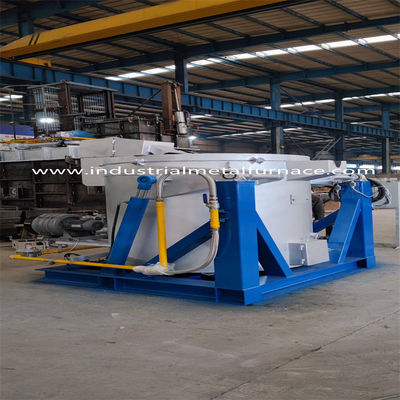 comprar WDL-BCQ-1200 Oil-Fired Tilting Aluminum Melting Furnace – 1.2 Ton Capacity online manufacture