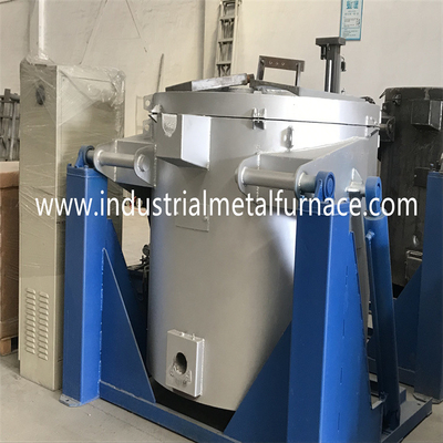 comprar O gás 1000KG ateou fogo à fornalha de derretimento derretimento de cobre de inclinação Célsio da sucata de 1400 graus online manufacture