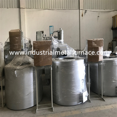 comprar 500kg/H 1000KG que inclina a indução de derretimento de alumínio da fornalha industrial da fusão do metal online manufacture