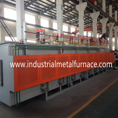 50Hz rolo de apoio de Mesh Belt Furnace Electrical Resistance do tratamento térmico de 3 fases