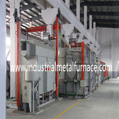 Recozimento contínuo giratório de Bell do tratamento térmico da fornalha da resistência 350kg/Hour