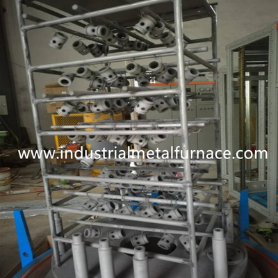 processo do tratamento térmico do vácuo de 4000kg Pit Gas Nitriding Furnace Wondery