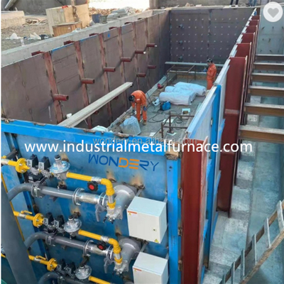 500KW zincam a chaleira industrial da galvanização do mergulho quente do zinco do forno XG 08 do deleite de calor