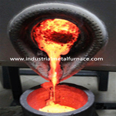 cadinho de 105kgs 18KG para a indução de derretimento Heater Melting Metal do ferro fundido
