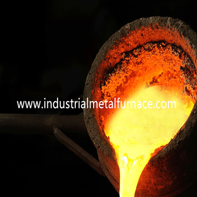 Ferro fundido da fornalha 3kg de Heater Melting Steel Electrical Induction da indução de 1KHZ 15KW