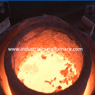 cadinho de 105kgs 18KG para a indução de derretimento Heater Melting Metal do ferro fundido