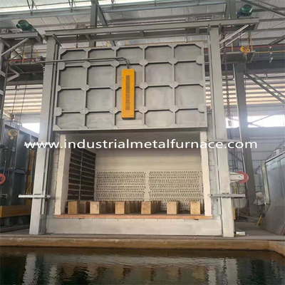 2.5x2x2.5 1000 graus Celsius Resistência a tijolos Sinterização Tratamento térmico Forno de fogão Bogie