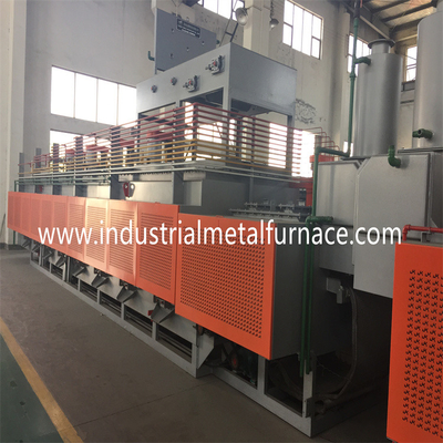 fornalha de 2000mm Mesh Belt Furnace Bright Annealing para os tubos de aço inoxidável