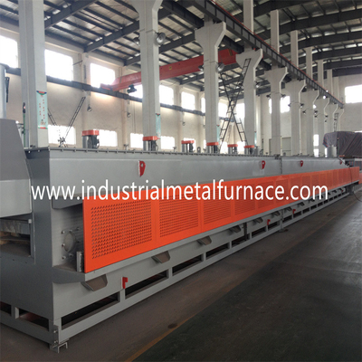 aquecimento de resistência elétrico de 150kg/H Mesh Belt Heat Treatment Furnace que extingue a moderação