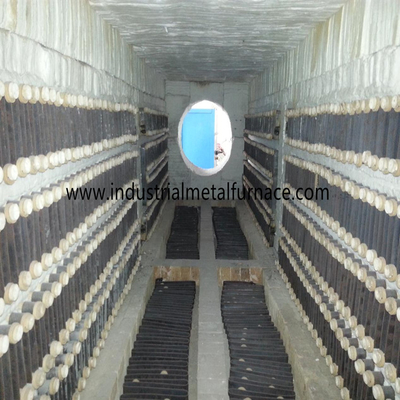 550 graus Celsius Bogie Hearth Alumínio Wire Annealing Car Bottom Furnace para bobinas de alumínio
