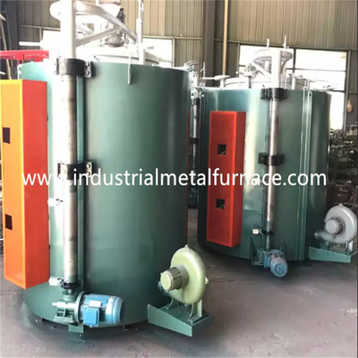 Fornalha pequena do deleite de calor do vácuo de Pit Type Nitriding Furnace Process da resistência elétrica