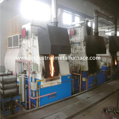 2700 cabeça 1600 dobro elétrica de recozimento de alumínio da fornalha 140KW do tratamento térmico do × 1100mm do ×