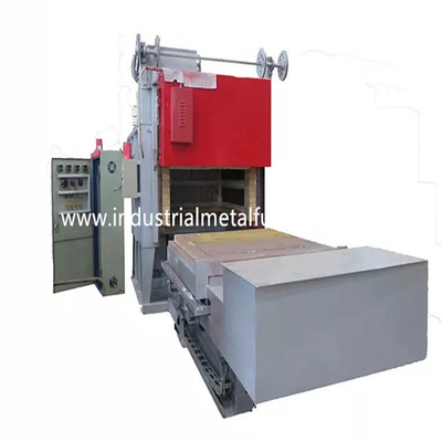Processo de recozimento elétrico da fornalha de lareira 8000×4000×2000mm do vagão 700℃