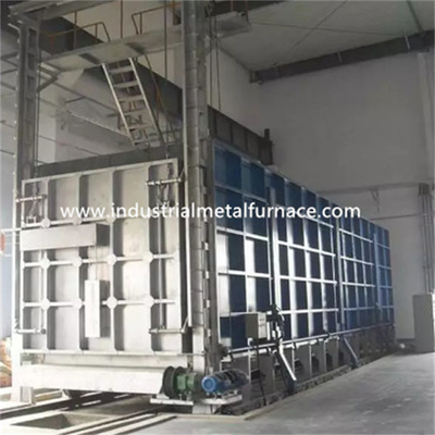 Fornalha inferior Oven Tilting Trolley Fast Quenching 320KW do carro do tratamento térmico da lareira do vagão
