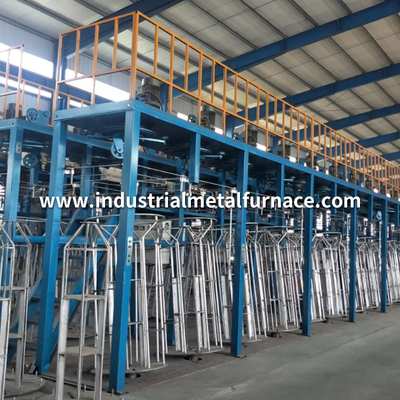 linha de processo cabeças altas da galvanização do mergulho quente de 1.6mm a de 5.0mm do fio 28 do carbono