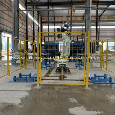máquina de empilhamento de alumínio 5.0S totalmente automático do lingote 6.5kg 6ton/H
