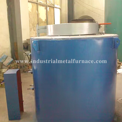 Calor do banho de sal que trata o equipamento da resistência elétrica das fornalhas para as peças de metal