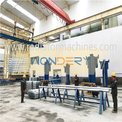 Manual 1 tonelada / dia Forno de galvanização a quente Sistema de controlo de temperatura inteligente para fixações parafusos porcas pregos