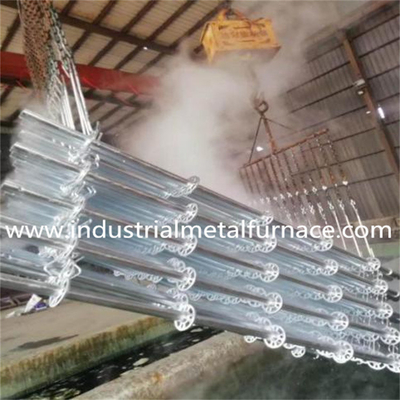 Fabricação de instalações de galvanização por imersão a quente com queimador a pulso de alta velocidade