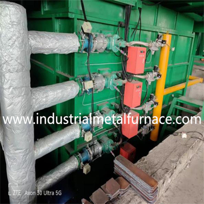 Fabricação de instalações de galvanização por imersão a quente com queimador a pulso de alta velocidade