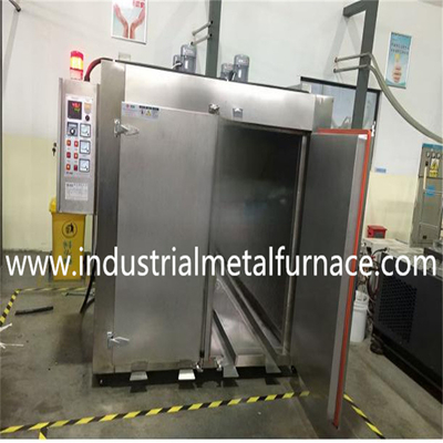 Fornos industriais de aço inoxidável para peças metálicas