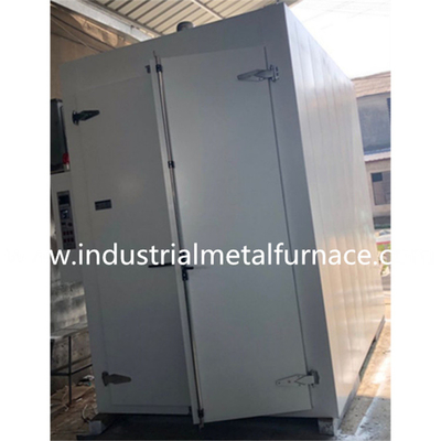 Forno de circulação de ar quente para secagem industrial de tintas e revestimentos