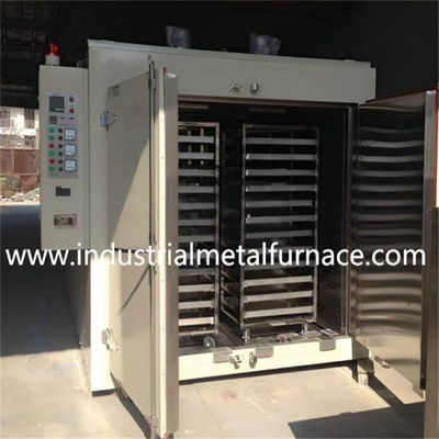 Forno de bandeja industrial utilizado para secar e curar componentes