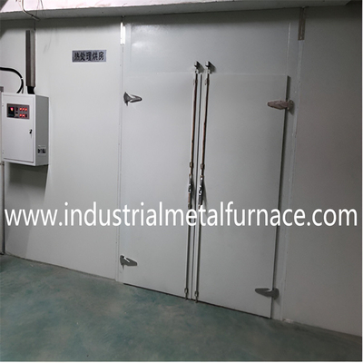 Forno de trolley industrial de controlo de temperatura preciso para processos de tratamento térmico