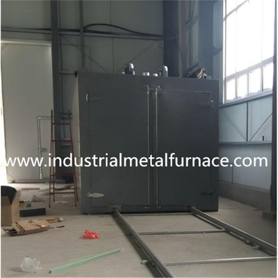 Forno de trolley industrial de controlo de temperatura preciso para processos de tratamento térmico
