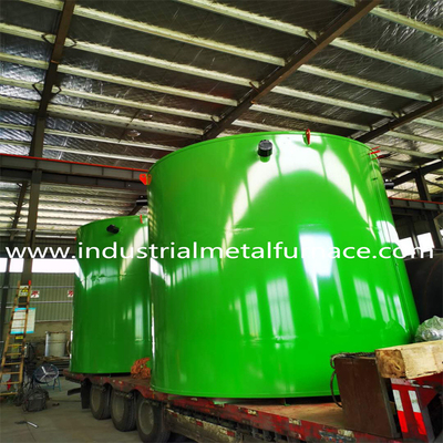 Forno de tratamento térmico para fio metálico e vara 950C Máxima temperatura 320kW Potência 3 zonas de aquecimento Design de economia de energia
