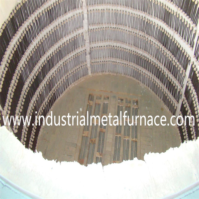 Forno de tratamento térmico para fio metálico e vara 950C Máxima temperatura 320kW Potência 3 zonas de aquecimento Design de economia de energia