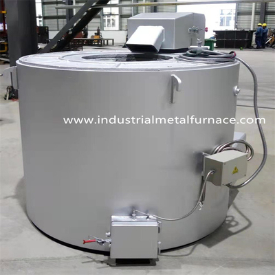 fornalha elétrica de alumínio de derretimento de alumínio de fornalha de indução de 850C 1000kg