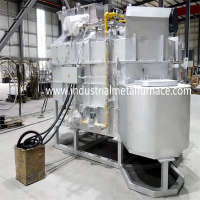 300 à fornalha de alumínio Reverberatory da terra arrendada da fornalha de derretimento da liga 3000kg/H de alumínio