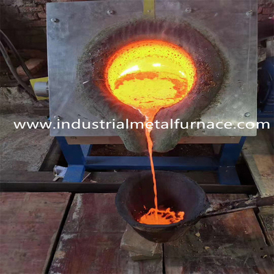 Da sucata de aço industrial do ferro da frequência média de fornalha de derretimento de 25KW 5KG máquina de derretimento